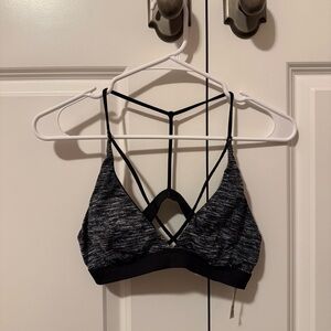 Victoria’s Secret Strappy Black Sports Bra